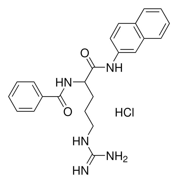 N&#945;-Benzoyl-DL-arginine &#946;-naphthylamide hydrochloride trypsin substrate