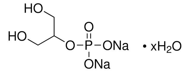 Glycerol phosphate disodium salt hydrate isomeric mixture