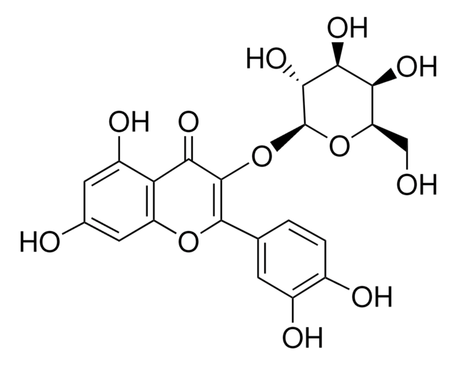 Quercetin 3-D-galactoside &#8805;97.0% (HPLC)