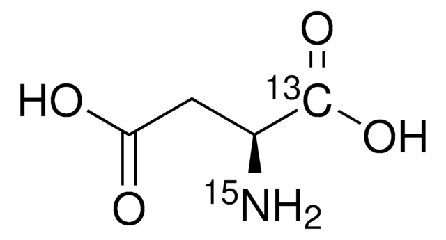 L-天冬氨酸-1-13C,15N 98 atom % 15N, 99 atom % 13C