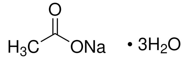 乙酸钠 三水合物 BioUltra, &#8805;99.5% (NT)
