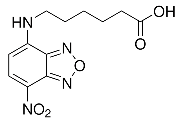 6-(7-Nitrobenzofurazan-4-ylamino)hexanoic acid suitable for fluorescence