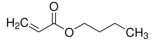 丙烯酸丁酯 &#8805;99%, contains 10-60&#160;ppm monomethyl ether hydroquinone as inhibitor