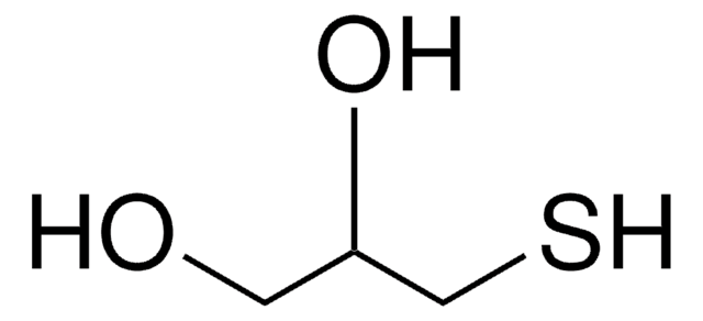 1-Thioglycerol liquid, BioReagent, suitable for cell culture, &#8805;97% (titration)
