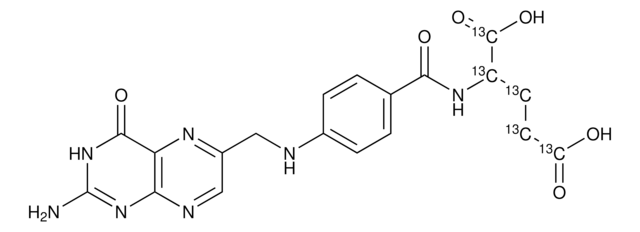 Folic acid-(glutamic acid-13C5) &#8805;99 atom % 13C, &#8805;95% (CP)