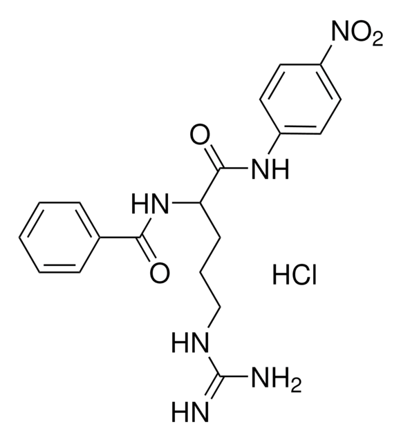 N&#945;-Benzoyl-DL-arginine 4-nitroanilide hydrochloride &#8805;98%
