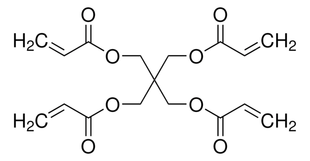 Pentaerythritol tetraacrylate contains 350&#160;ppm monomethyl ether hydroquinone as inhibitor