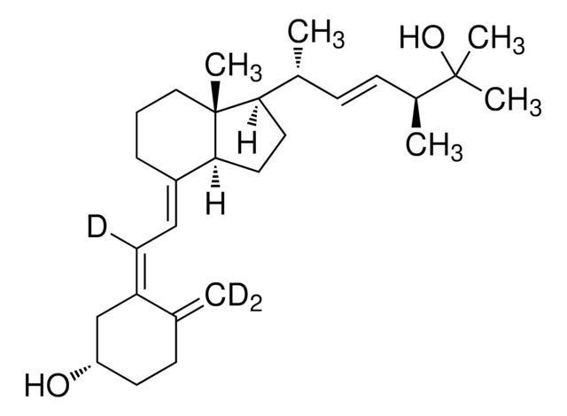 25-Hydroxyvitamin D2 (6,19,19-d3) solution 5&#160;&#956;g/mL in ethanol, 97 atom % D, 98% (CP)