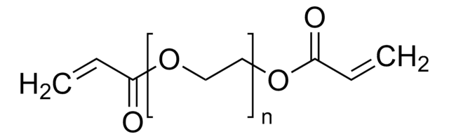 聚(乙二醇)二丙烯酸酯 average Mn 20,000, contains &#8804;1000&#160;ppm MEHQ as inhibitor