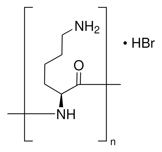 Poly-L-lysine hydrobromide mol wt 15,000-30,000 by viscosity